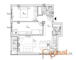 Stan NOVI SAD,TELEP - 66 m2 143080 €, ID: 1101407