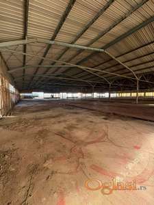 IZDAJE SE OTVOREN, SUVI MAGACIN, POVRSINE  6298m2, LOKACIJA - KLISA