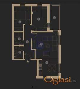 Trosoban stan 71m2 Popovica