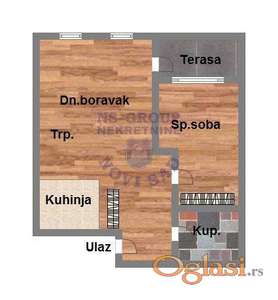 Dvosoban - 48m2 - Trandžament