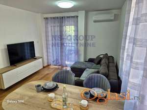 Izdaje se lep i potpuno nov dvosoban stan od 43m².