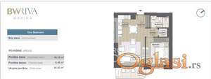 BW Riva – Dvosoban stan u novogradnji | 54,58 m² | 2. sprat | Bez provizije ID#1982