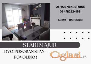 Odličan dvoiposoban stan u ponudi. Bez ulaganja