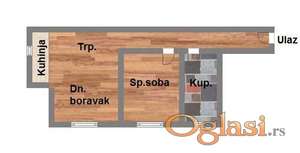 Jednoiposoban stan na Adicama!