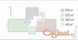 PP 367m2,PR i I,enterijer prema potrebama zakupca ID#1779