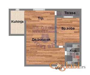 Fantastican dvosoban u izgradnji! TOP lokacija!