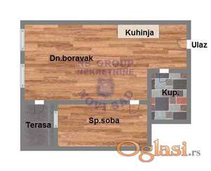 Na prodaju dvosoban na Telepu