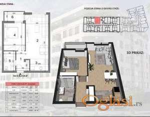 Nova Detelinara,dvosoban,izgradnja,povrat PDV-a