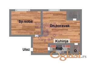 Odličan raspored - PDV - Dvosoban