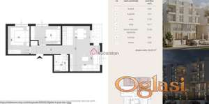 TATARSKO BRDO | TROSOBAN STAN 60 m² | PARKING | LUKSUZNA NOVOGRADNJA