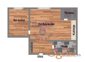 Dvosoban stan na Podbari