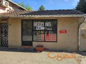Izdajem lokal pored saobraćajne škole