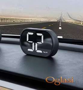 GPS brzinomer za automobile i druga vozila BELI