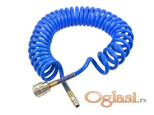 Crevo spiralno Silikonsko 5 metra 5x8 mm