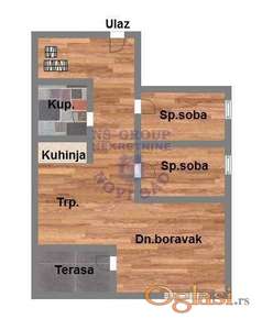 Dvoiposoban stan na Karagači