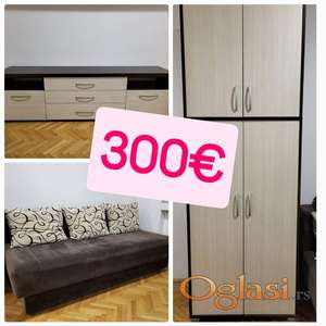 Trosed + Ormar + Komoda