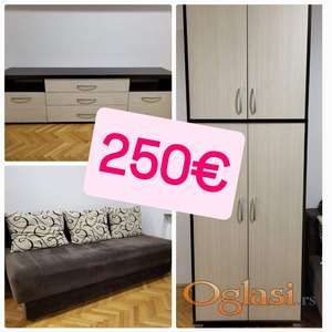 Trosed + Ormar + Komoda