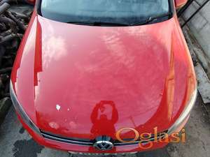 Golf 6 hauba crvena Originalni delovi  Moguca ugradnja delova  Alfa Romeo 147-156-166-159-GT-MiTo-Giulietta Fiat bravo 2 - croma -grande punto -multipla 2 -punto 3 -stilo-idea Freemont Panda 3 500L 500 Lancia ypsilon-delta-musa-lybra Volkswagen Golf 6  Ukoliko zelite da porucite Posaljite poruku preko sms poruke ili pozovite na telefon 0616115961