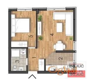 TELEP, 40m2, Jednoiposoban sa pdv, Renomiran investitor