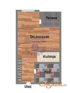 Izgradnja sa rokom kraj 2026-e 31m2