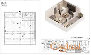 NOVI SAD - TELEP JUŽNI - 43.00 m2
