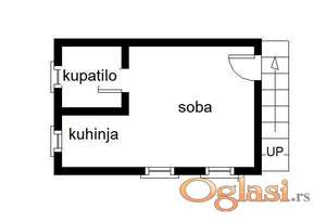 Stan NOVI SAD,CENTAR,kv: 22, € 67000, ID: 1019288