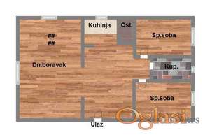 Na prodaju je prizemna kuća u Čortanovcima -70m2