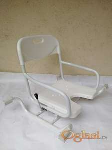 Stolica za SEDEĆU KADU, ROTIRAJUĆA, sa naslonom