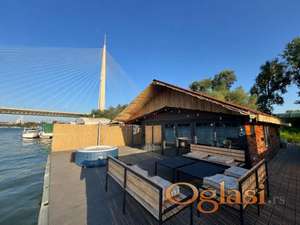 Ada Ciganlija – Luksuzan registrovan splav u Zelenoj zoni, 189 m²