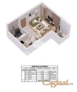 Vrhunska garsonjera na dobroj lokaciji! ID#1068