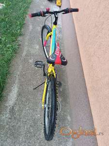 Bicikl Booster Turbo 240 24" zuta