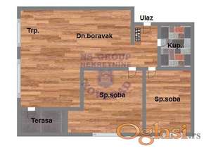 Odlican dvoiposoban stan, cena sa PDV-om !