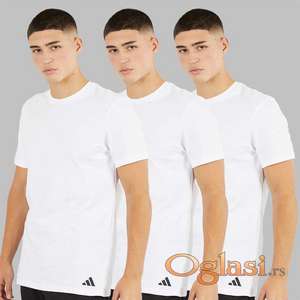 adidas Men's Comfort Flex Cotton Three Pack Crew Neck T-Shirts - 2 boje