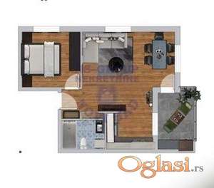 Dobar raspored prostorija - Komforan dvosoban stan