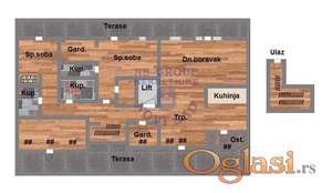 Cetvorosoban stan u izgradnji na Petrovaradinu