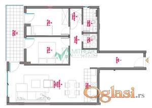 TELEP - Odličan trosoban stan u izgradnji 72m2, mogućnost povrata PDV-a 