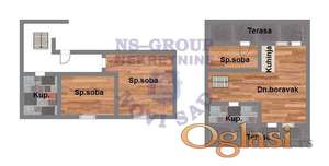 Cetvorosoban stan u Veterniku, 87m2