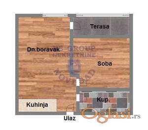 Dvosoban - 44m2 - Petrovaradin