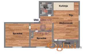 Dvoiposoban, 49m2, Miseluk