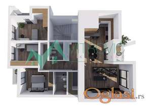 Novi Sad, Grbavica - Luksuzan vid stanovanja na lepoj i urbanoj lokaciji 