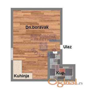 Garsonjera površine 19 m²