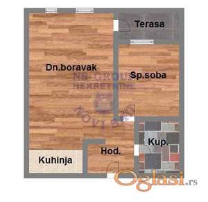 Odličan dvosoban stan na Bulevaru Patrijarha Pavla! 45m2