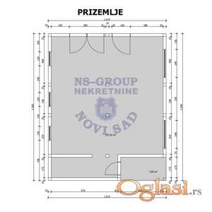 Spratna kuća u Veterniku u sirovom stanju!