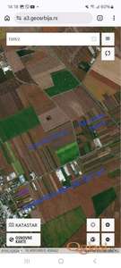 Gradjevinska zona plac suvlasnicki deo na top lokaciji 18.5ari,pored kruznog toka 39€/m2