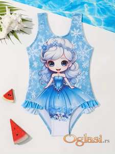 Jednodelni kupaci Frozen Elsa 7 god NOVO