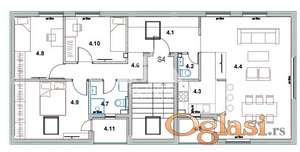 Novogradnja u Borči sa parking mestom, Ovčanski put ID#3711