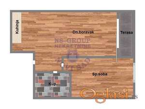 Dvosoban stan u izgradnji na Bulevaru patrijarha Pavla