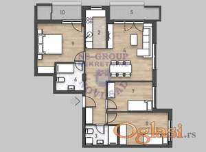 Četvorosoban 94m2 Salajka