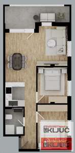 ADICE, 67m2, Trosoban sa pdv
