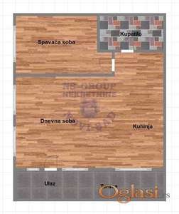 Odličan dvosoban stan u Petrovaradinu!